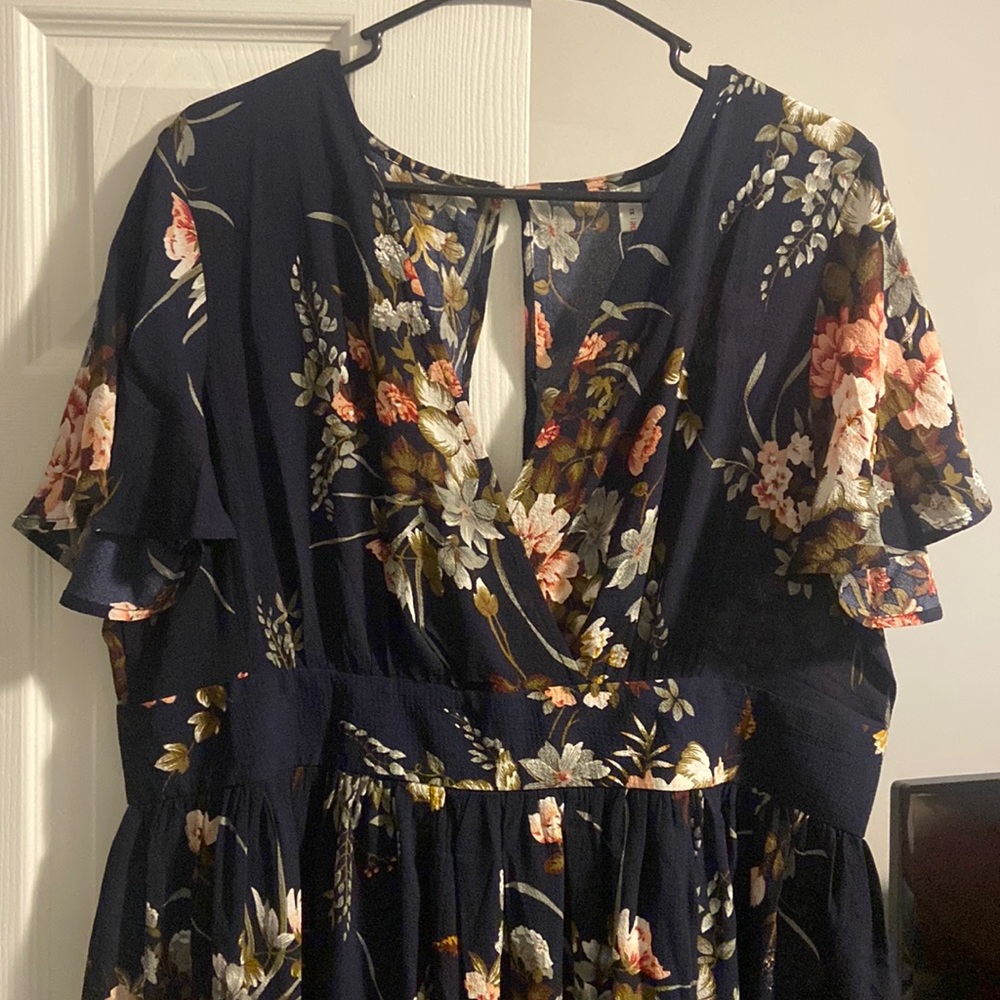 Floral maxi dress